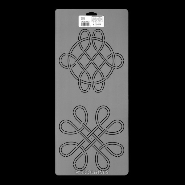 Stencil de patchwork - Celtic block 3