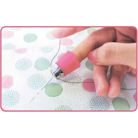 Dé De Protection Moyen Clover - 15.5mm - Agrippant Et Aéré - Pour Travaux Manuels