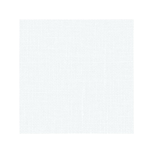 Toile à broder au mètre Belfast 12,6 fils/cm - Blanc