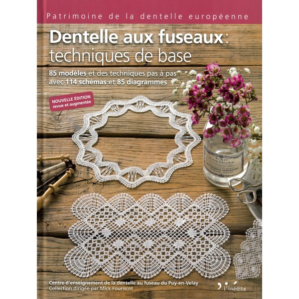 Livre : Dentelle aux fuseaux : techniques de base