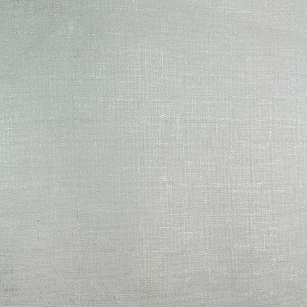 Tissu d'ameublement - Lino blanc métal argent