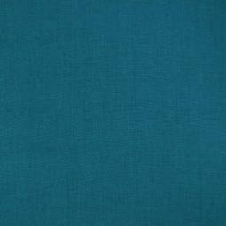 Tissu lin lavé - Bleu canard
