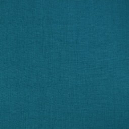 Tissu lin lavé - Bleu canard