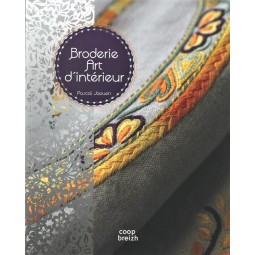 Livre : Broderie art d'intérieur