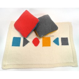 Kit de laine : Couverture et coussins Maxi