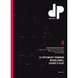 Livre : Le vêtement féminin modélisme, coupe à plat - DP studio - Tome 3