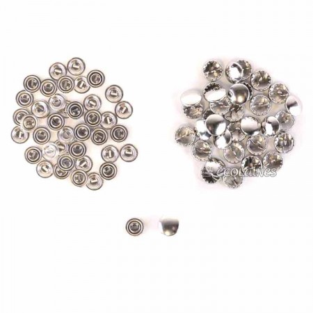 100 boutons à recouvrir 11mm Bohin
