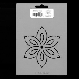 Stencil de patchwork - Small flower