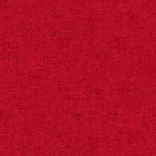 Tissu faux uni Melange - Rouge foncé