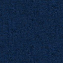 Tissu faux uni Melange - Bleu foncé