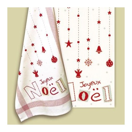 Fiche de broderie Lilipoints : Joyeux Noël