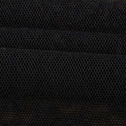 Tulle de coton noir