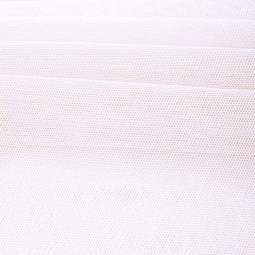 Tulle de coton blanc