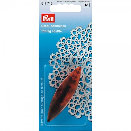 Navette pour ouvrage de frivolité 7 cm Prym