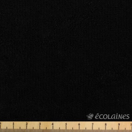 Tissu éponge Bambou noir Tissu éponge Bambou noir