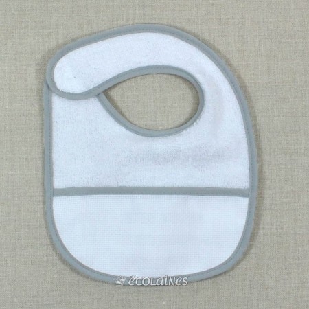 Bavoir à Broder 'DMC' Hérisson - La Fourmi Creative