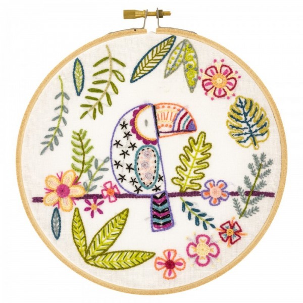 Kit de broderie - Gaëtan le toucan
