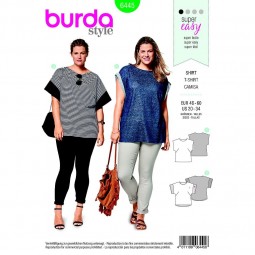 Patron Burda 6445 - T-shirt