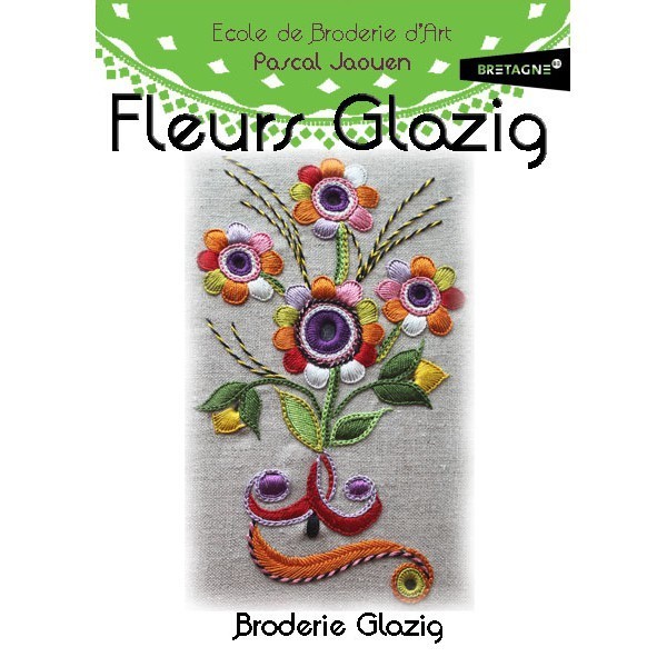 Kit de broderie : Coffret Glazig - Fleurs glazig