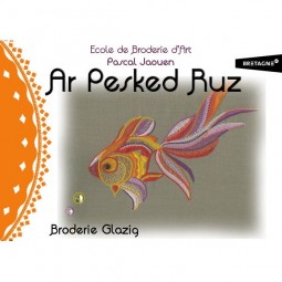 Kit de broderie : Coffret Glazig - Ar pesked ruz