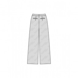 Patron Burda 6470 - Pantalon jambes amples