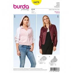Patron Burda 6478 - Blouson