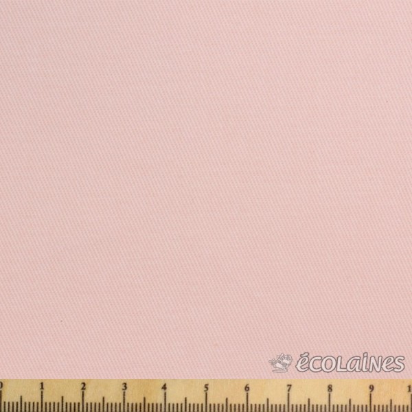 Tissu gabardine - Rose flamant