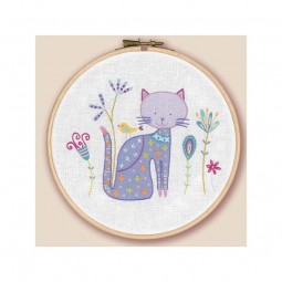 Kit de broderie - Ying le chat