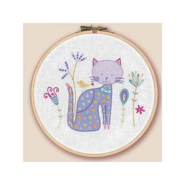 Kit de broderie - Ying le chat