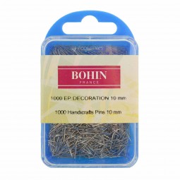 Épingles de décoration argent x 1000