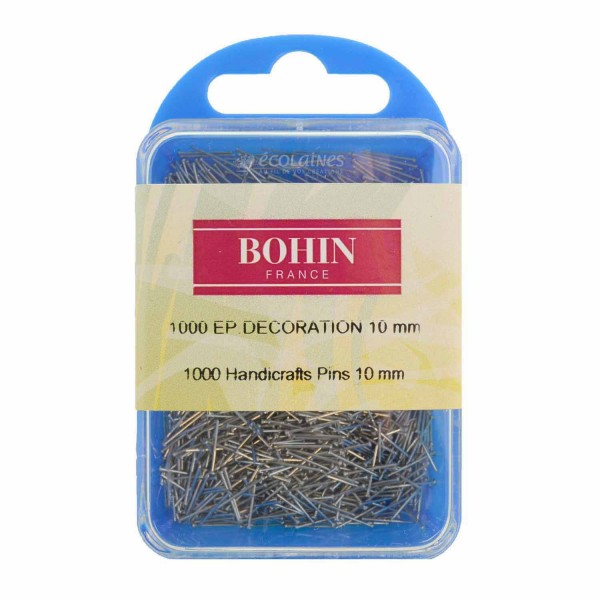 Épingles de décoration argent x 1000