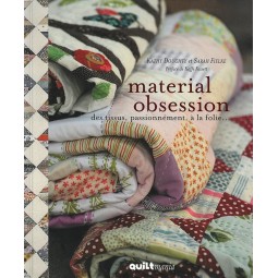 Livre : Material obsession, des tissus, passionnément, à la folie...