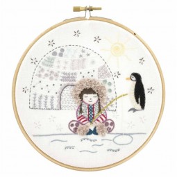 Kit de broderie - Naïko petit esquimau
