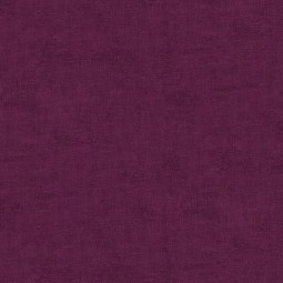 Tissu faux uni Melange - Prune