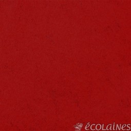 Tissu feutrine - Rouge foncé