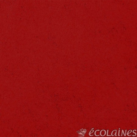 Tissu feutrine - Rouge foncé