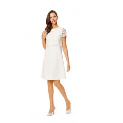 Patron Burda 6628 - Robe d'été