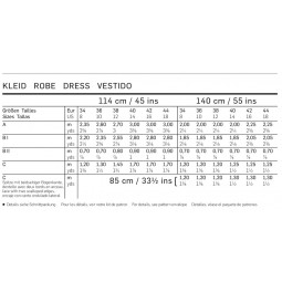 Patron Burda 6628 - Robe d'été