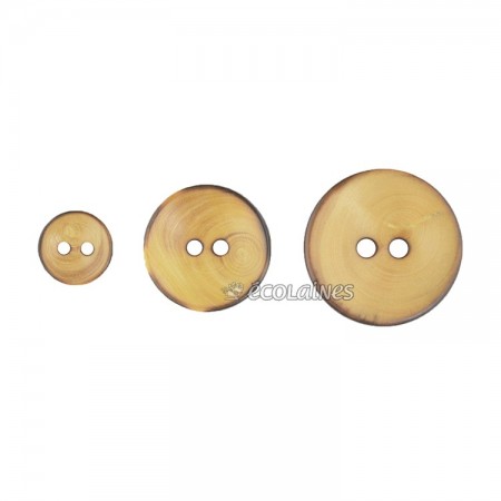 Bouton - Bois creux 2 trous Bouton - Bois creux 2 trous