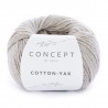 Cotton Yak de katia : Couleur - 100 Beige naturel