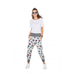 Patron Burda 6317 - Pantalon jogpant