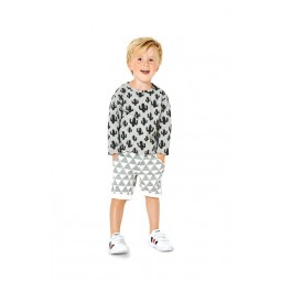 Patron Burda 9322 - T-shirt pour enfant