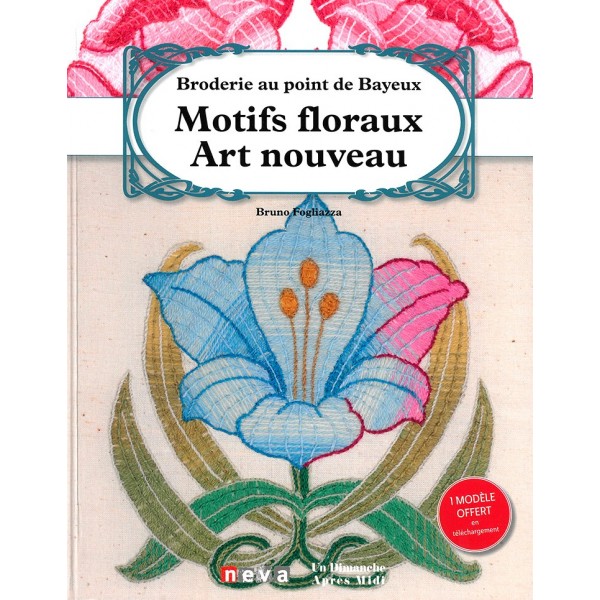 Livre : Motifs floraux art nouveau