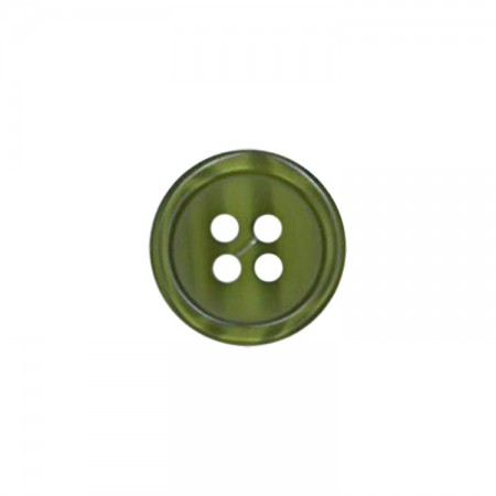 Lot De Boutons De Couture Vintage Vert Pastille - Mercerie Ancienne, Référence 2717, Occasion