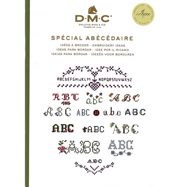 Livre DMC Point de croix - Spécial Abécédaire