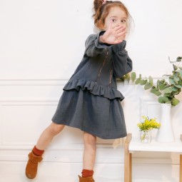Patron Ikatee - Blouse robe Lilas 3 - 12 ans