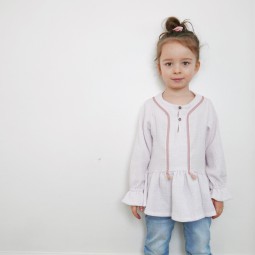 Patron Ikatee - Blouse robe Lilas 3 - 12 ans