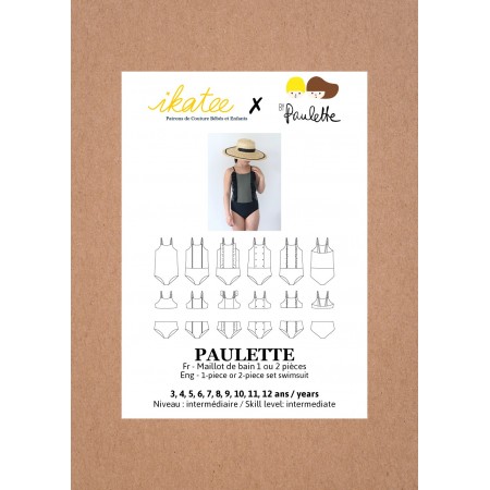 Patron Ikatee - Maillot de bain Paulette 6 - 24 mois