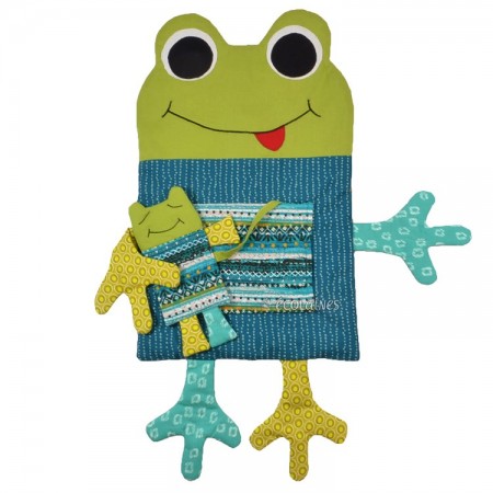 Kit de Patchwork : Range pyjama grenouille Kit de Patchwork : Range pyjama grenouille