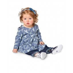 Patron Burda 9347 - Robe avec body